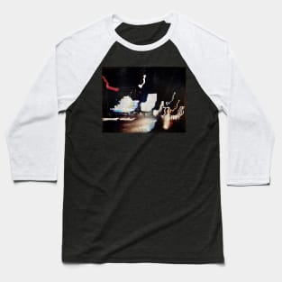 View in the city in a night Baseball T-Shirt